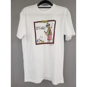 Maxine Don’t Worry Be Crabby Vintage Single T-Shirt 90s Floyd‎ Large Funny